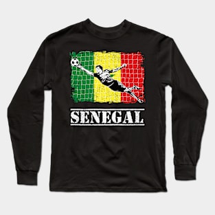 Senegal Soccer Supporter Goalkeeper Shirt Long Sleeve T-Shirt